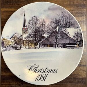 Smuckers 1981 10th Anniversary Collectors Plate